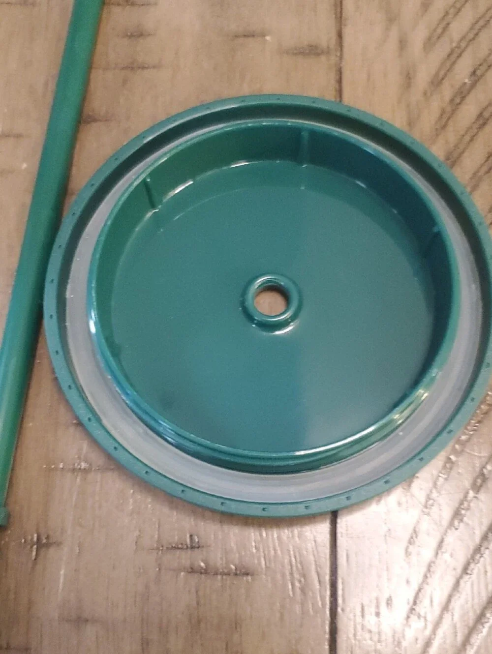 Starbucks Dark Green Lid and Straw Ombre Green Tumbler